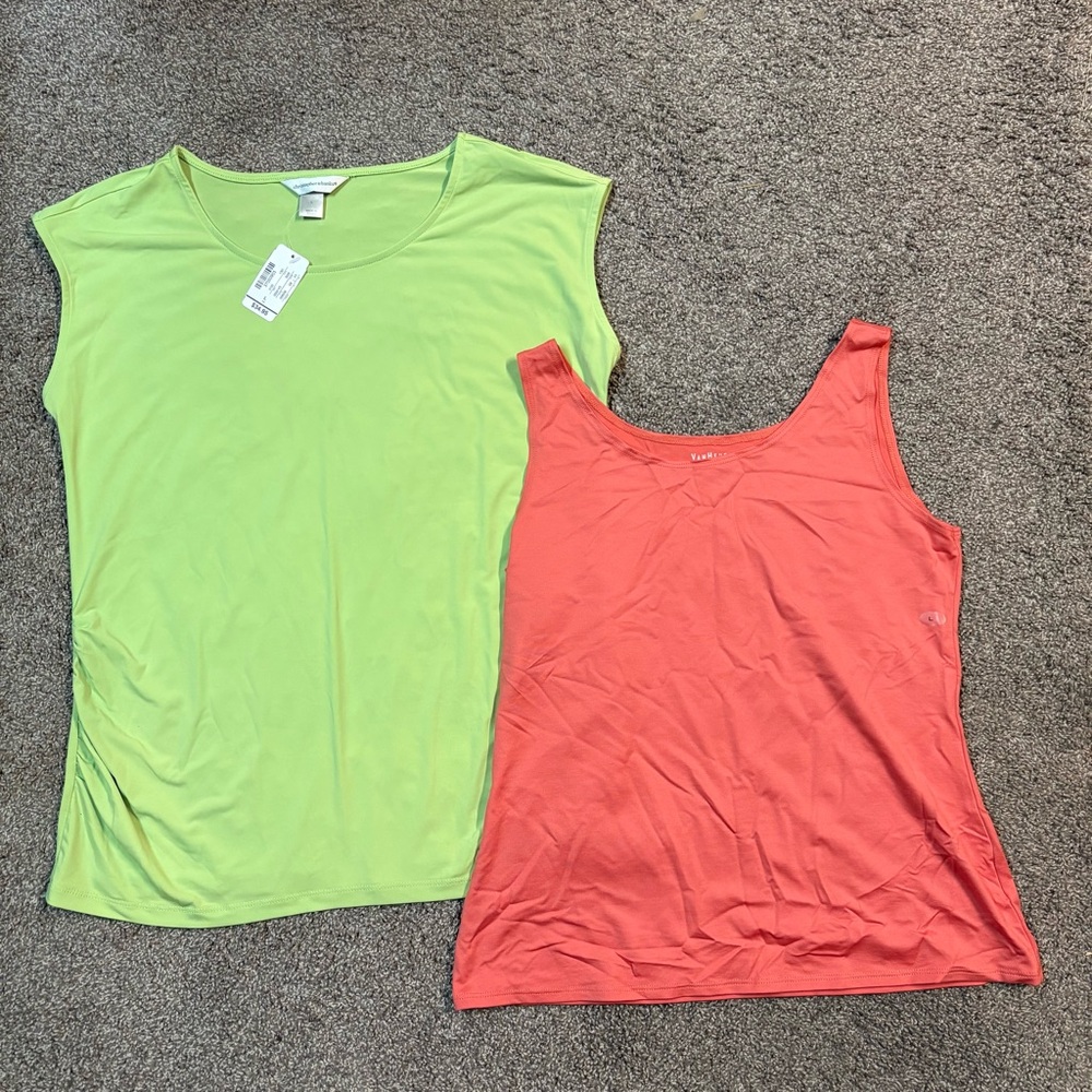 Two women’s tops.
